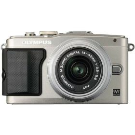 【中古】 オリンパス OLYMPUS ミラーレス一眼カメラ E-PL6 レンズキット シルバー シルバー E-PL6 LKIT SLV 当店保証30日間 人気 ミラーレス一眼 ミラーレス デジタルカメラ 中古