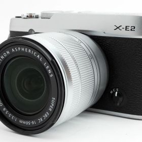 【中古】 富士フイルム フジフィルム Fujifilm ミラーレス一眼カメラ X-E2 シルバー シルバー レンズセット 美品 Wi-Fiでスマホへ転送 当店保証30日間 人気 ミラーレス一眼 ミラーレス デジタルカメラ 中古