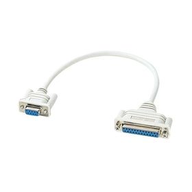 （まとめ） RS-232C変換ケーブル 配線 0.2m KRS-9F25F02K【×3セット】 高品質なパソコン周辺機器の必需品 信頼のRS-232C変換ケーブル0.2