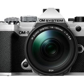 【中古】 デジタル一眼レフカメラ OM SYSTEM OM-5 14-150mm IIレンズキット シルバー 当店保証30日間 人気 一眼レフ デジタル一眼 中古 カメラ