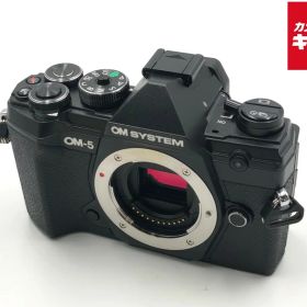 【中古】 【良品】 OM SYSTEM OM-5 ボディ ブラック 【ミラーレス一眼】 【6ヶ月保証】
