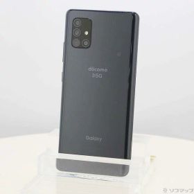 【中古】SAMSUNG(サムスン) GALAXY A51 5G 128GB プリズムブリックスブラック SC-54A docomoロック解除SIMフリー 【269-ud】