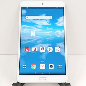 dtab Compact d-02K ドコモ シルバー 送料無料 即決 本体 c23091