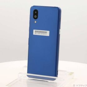 〔中古〕SHARP(シャープ) シンプルスマホ6 64GB インディゴブルー SHSHZ2 Softbank SIMフリー〔269-ud〕