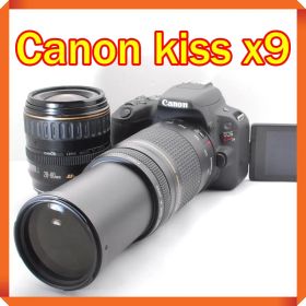 ✨ Canon EOS kiss x9 一眼レフ スマホ転送 ダブルレンズセット