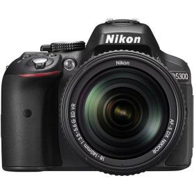 【中古】 ニコン Nikon デジタル一眼レフカメラ D5300 18-140VR ブラック レンズキット ブラック 当店保証30日間 人気 一眼レフ デジタル一眼 中古 カメラ