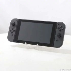 【中古】Nintendo(任天堂) Nintendo Switch Joy-Con (L) ／ (R) グレー (2019年8月モデル) 【348-ud】
