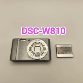 【動作確認済】SONY Cyber-shot DSC-W810 シルバー やや難
