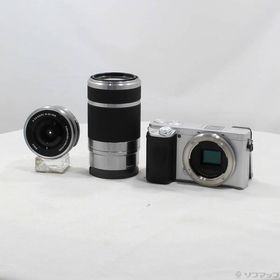 〔中古〕SONY(ソニー) α6400 ILCE-6400Y ダブルズームレンズキット シルバー〔198-ud〕