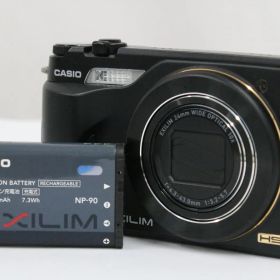 【返品保証】 カシオ Casio EXILIM EX-FH100 10x ブラック バッテリー付き コンパクトデジタルカメラ T31