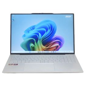 【中古 Aランク】acer Swift Air 16 SFA16-61M-F73Z Ryzen AI7 350搭載 メモリ32GB SSD1TB 16インチ 大画面 軽量 ノートパソコン Windows 11Home AI PC