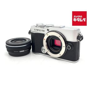【中古】 【並品】 オリンパス PEN E-P7 14-42mm EZレンズキット シルバー