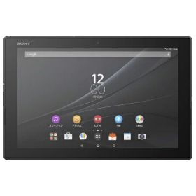 【SIMロック解除済】au Sony Xperia Z4 Tablet SOT31 Black SONY 当社3ヶ月間保証 中古 イオシス