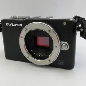 【中古】OLYMPUS PEN Lite E-PL3 ボディ ブラック【秋葉5号】保証期間１ヶ月【ランクC】