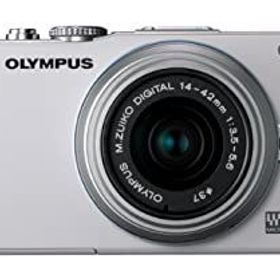 【中古-非常に良い】OLYMPUS ミラーレス一眼 PEN Lite E-PL3 レンズキット ホワイト E-PL3 LKIT WHT