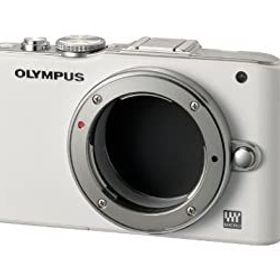【中古-非常に良い】OLYMPUS ミラーレス一眼 PEN Lite E-PL3 ボディ ホワイト E-PL3 BODY WHT