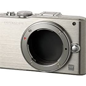 【中古-非常に良い】 OLYMPUS オリンパス ミラーレス一眼 PEN Lite E-PL3 ボディ シルバー E-PL3 BODY SLV