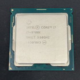 中古 INTEL Core i7 9700K (1151/3.60GHz/12M/C8/T8) 138481 状態： B:良品