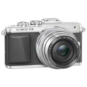 【中古】OLYMPUS ミラーレス一眼 PEN E-PL7 14-42mm EZレンズキット シルバー E-PL7 EZ LKIT SLV