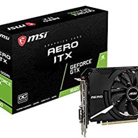 【中古-非常に良い】 MSI GeForce GTX 1660 AERO ITX 6G OC グラフィックスカード [国内正規流通品]