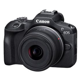 Canon キヤノンミラーレスカメラ EOS R100・RF-S18-45 IS STMレンズキット 6052C011(2658399)送料無料