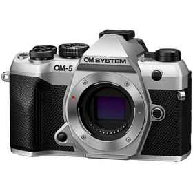 オーエムシステム (OM SYSTEM) ミラーレス一眼 OM-5 Mark ll ボディ シルバー