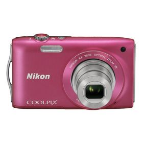 【中古】Nikon デジタルカメラ COOLPIX (クールピクス) S3300 ストロベリーピンク S3300PK