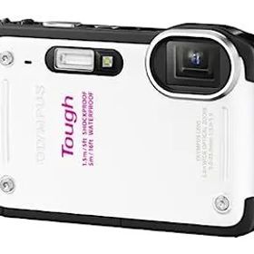 【中古】OLYMPUS デジタルカメラ TG-620 1200万画素 5m防水 裏面照射型CMOS 広角28mm ホワイト TG-620 WHT