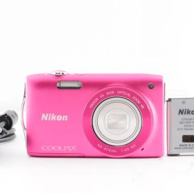 ニコン クールピクス Nikon COOLPIX S3300 ピンク pink #25024101