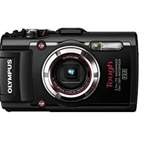【中古-非常に良い】 OLYMPUS オリンパス デジタルカメラ STYLUS TG-3 Tough ブラック 1600万画素CMOS F2.0 15m防水 100kgf耐荷重 GPS+電