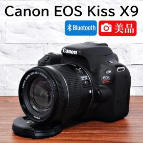 ✨新品級美品 Bluetooth搭載✨Canon Kiss X9レンズセット