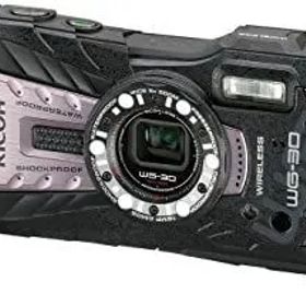 【中古】(非常に良い)RICOH 防水デジタルカメラ RICOH WG-30W カーボングレー 防水12m 耐ショック1.5m 耐寒-10度