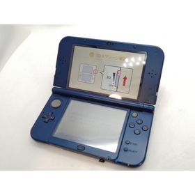【中古】Nintendo Newニンテンドー3DS LL（メタリックブルー） RED-S-BAAA【高崎モントレー】保証期間１ヶ月【ランクC】