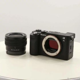 【中古】SONY(ソニー) α7C ズームレンズキット ブラック ILCE-7CL B 【262-ud】
