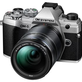 展示品 OLYMPUS OM SYSTEM OM-5 14-150mm II レンズキット [シルバー] オリンパス