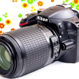 【スマホ転送できる】Nikon D3200 望遠レンズセット✨届いてすぐ撮れる！
