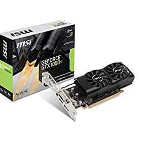 【中古】 MSI ロープロファイル対応 グラフィックスカード GEFORCE GTX 1050 TI 4GT LP