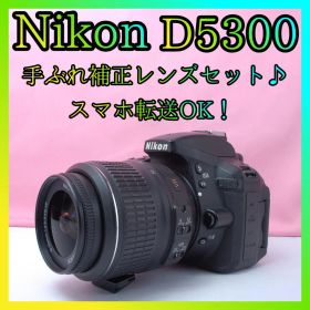 ❤Nikon D5300❤Wi-Fiでスマホ転送OK❤手ぶれ補正レンズ❤高画質❤