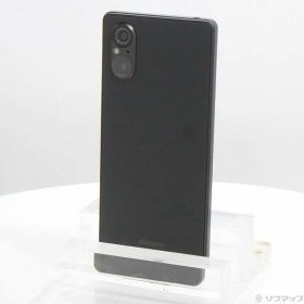 【中古】SONY(ソニー) Xperia 5 V 128GB ブラック SO-53D docomo SIMフリー 【297-ud】
