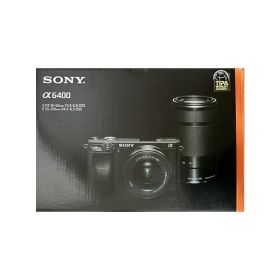 【新品】SONY ソニー α6400 ILCE-6400Y ダブルズームレンズキット [ブラック]