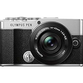【中古】［非常に良い］OM SYSTEM/オリンパス OLYMPUS PEN E-P7 14-42mm EZレンズキット シルバー