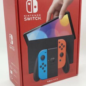 【中古 動作確認済】 Nintendo Switch(有機ELモデル) Joy-Con(L) ネオンブルー/(R) ネオンレッド ニンテンドー スイッチ 任天堂 携帯 据え置き タッチパネル 有機ELディスプレイ 7インチ 令和 ジョイコン 赤 青 両対応 TVモード テーブルモード ニンテンドースイッチ ゲーム