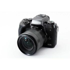 【中古】 キヤノン Canon EOS M5 ブラック レンズセット 美品 小型軽量 当店保証30日間 人気 ミラーレス 一眼レフ 交換レンズ カメラ