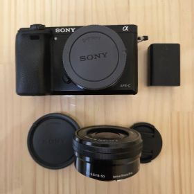 SONY ソニー α6000 ILCE-6000L B レンズキット 約5848