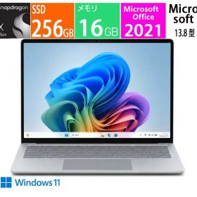 Microsoft マイクロソフト Surface Laptop 第7世代 〔Snapdragon X Plus /メモリ:16GB /SSD256GB /Office 2021〕 T0I-00015 プラチナ 展示品