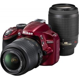 【中古】 ニコン Nikon デジタル一眼レフカメラ D3200 200mmダブルズームキット 当店保証30日間 人気 一眼レフ デジタル一眼 中古 カメラ
