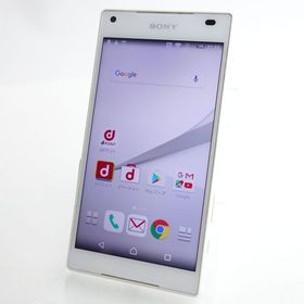 【SIMフリー】Xperia Z5 Compact SO-02H ホワイト 利用制限〇 訳アリ