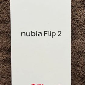 新品 nubia Flip 2 ホワイト A404ZT
