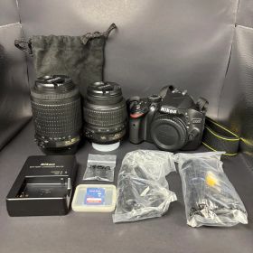 Nikon D3200 ダブルズームキット ブラック セット