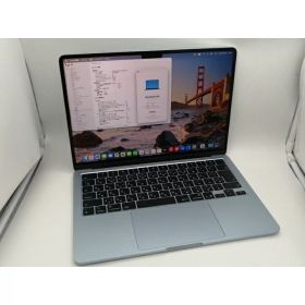 【中古】Apple MacBook Air 13インチ (M4,2025) M4(CPU:10C/GPU:8C) 16GB/256GB スカイブルー MC6T4J/A【なんば】保証期間1ヶ月【ランクB】